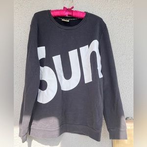 Teebox Sweater shirt, long sleeve, black,Size: XL